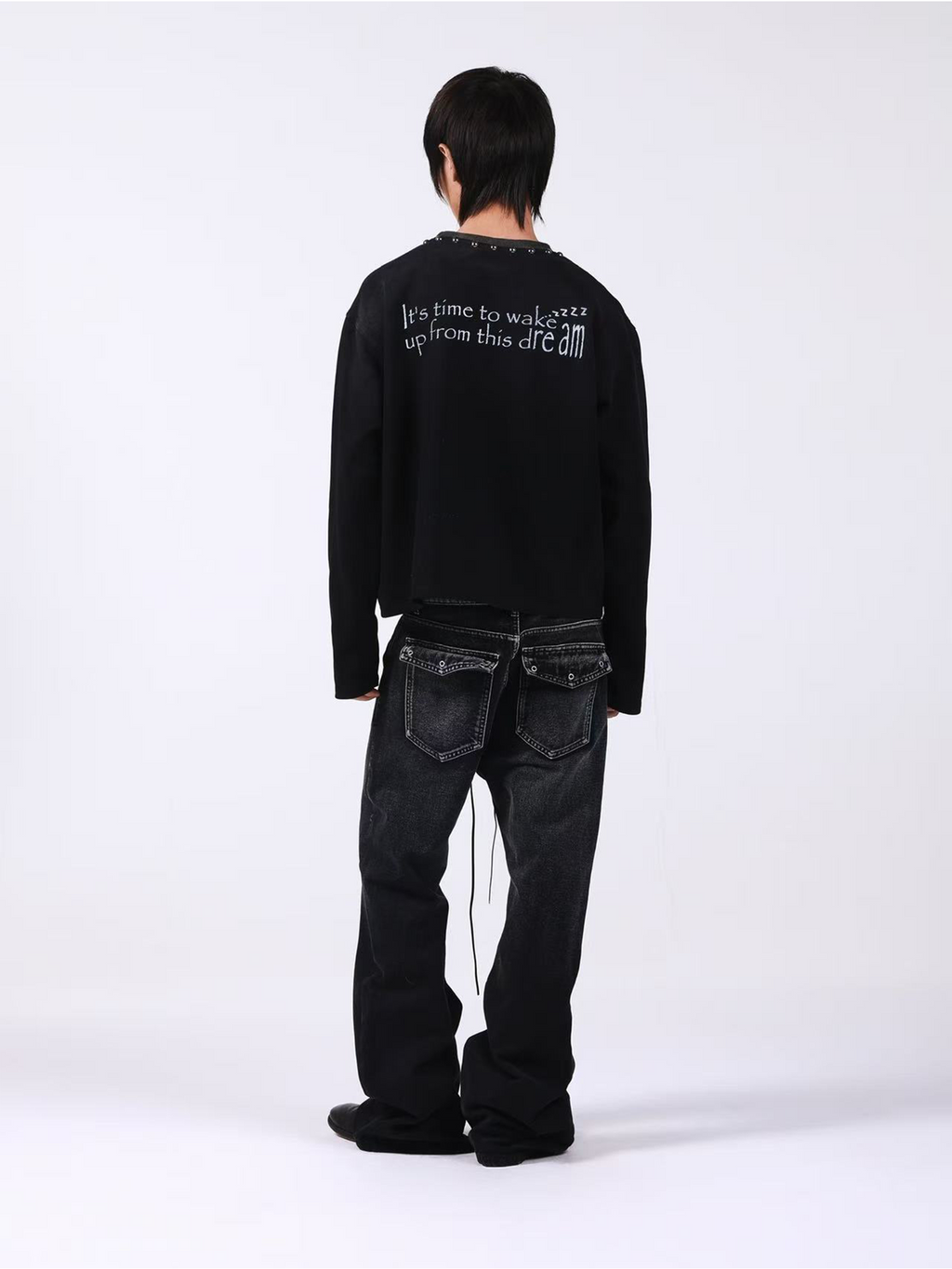 DETW Drawstring Stacking Jeans