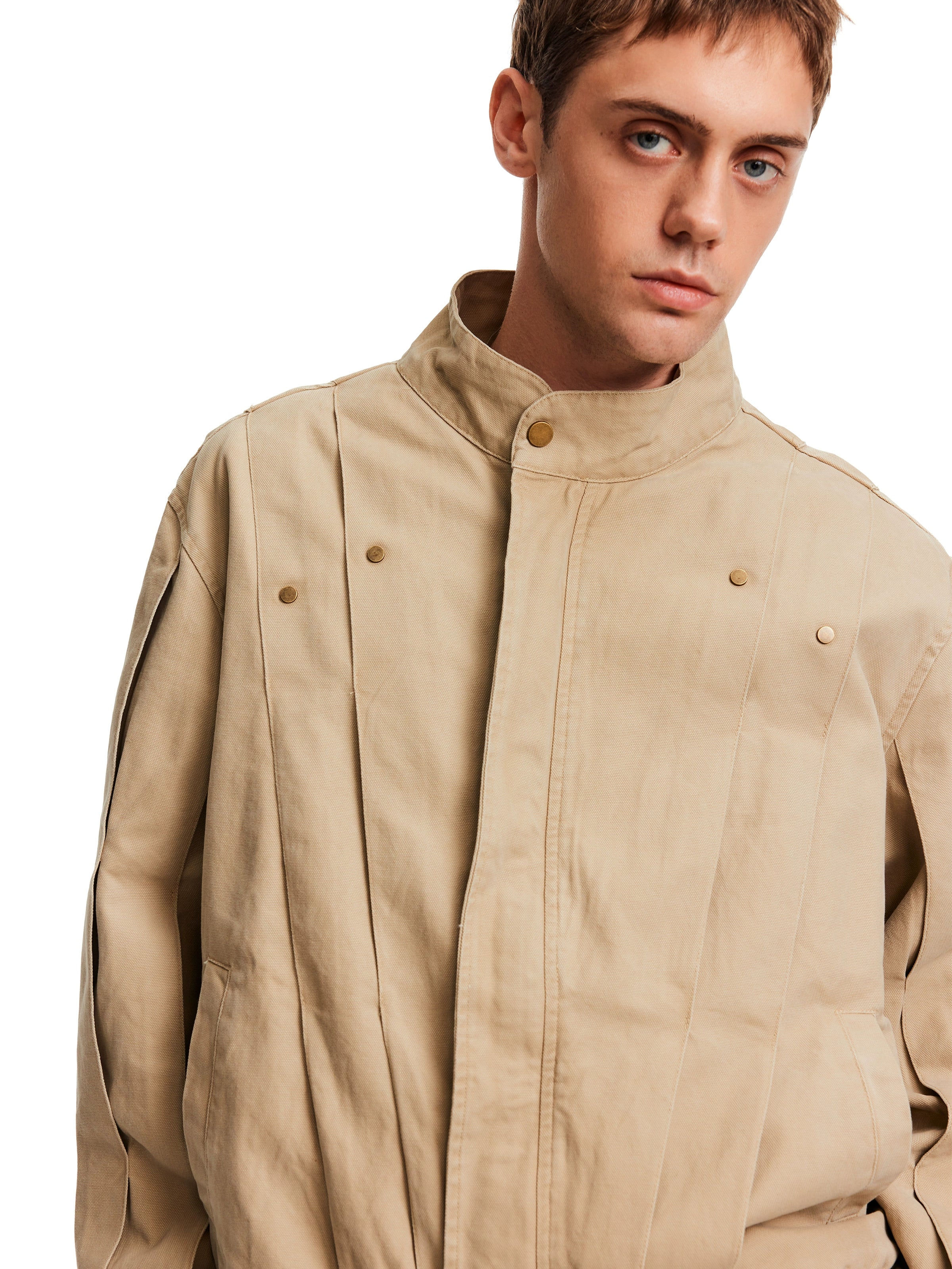 MADWITCH Vintage Wash Cut Loose Casual Jacket