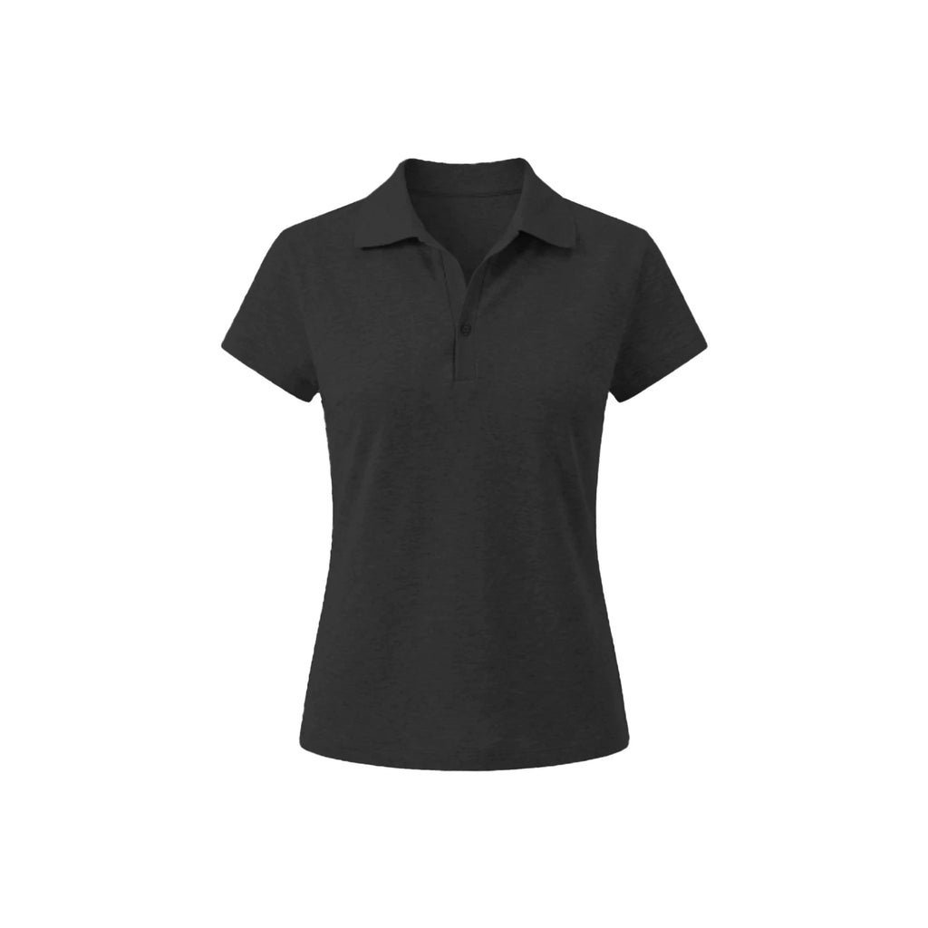 Sameuoo Lapel, Shoulder-length Slimming Tee