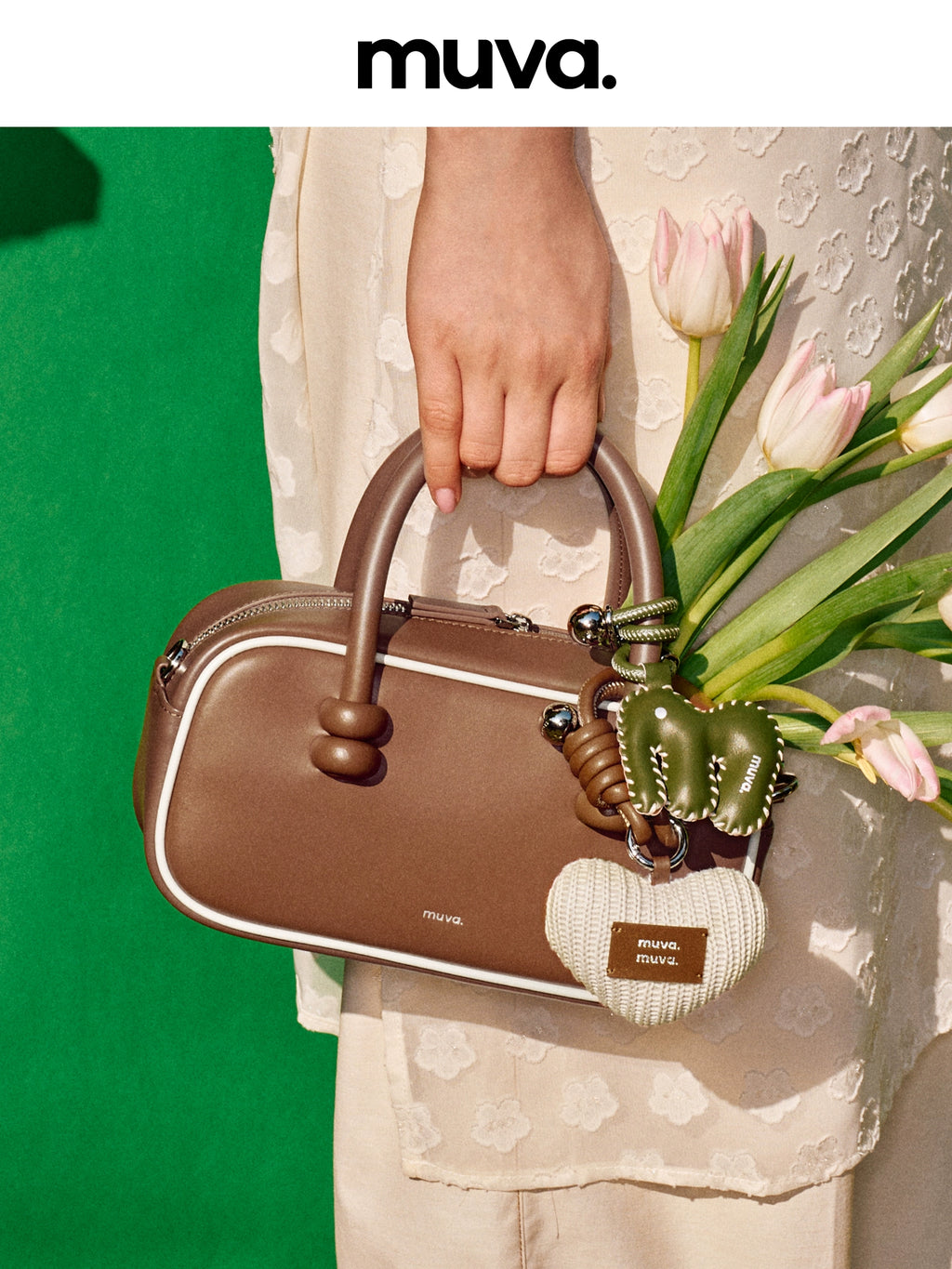 MUVA Woven Love Bag Hanging Exquisite and Cute