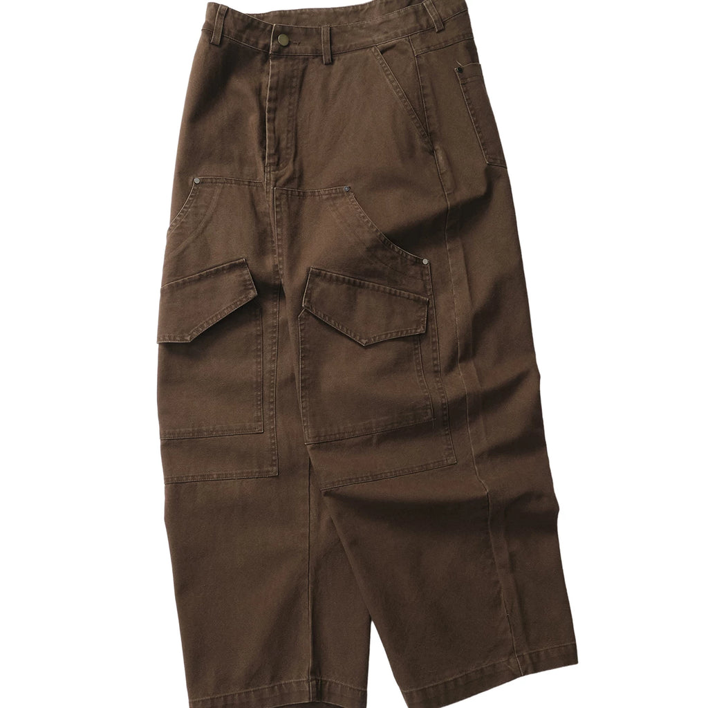 LIVINGTOWN Vintage Loose Casual Overalls