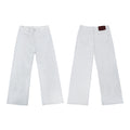 WANNA LAB Suit Fabric Scimitar Jeans