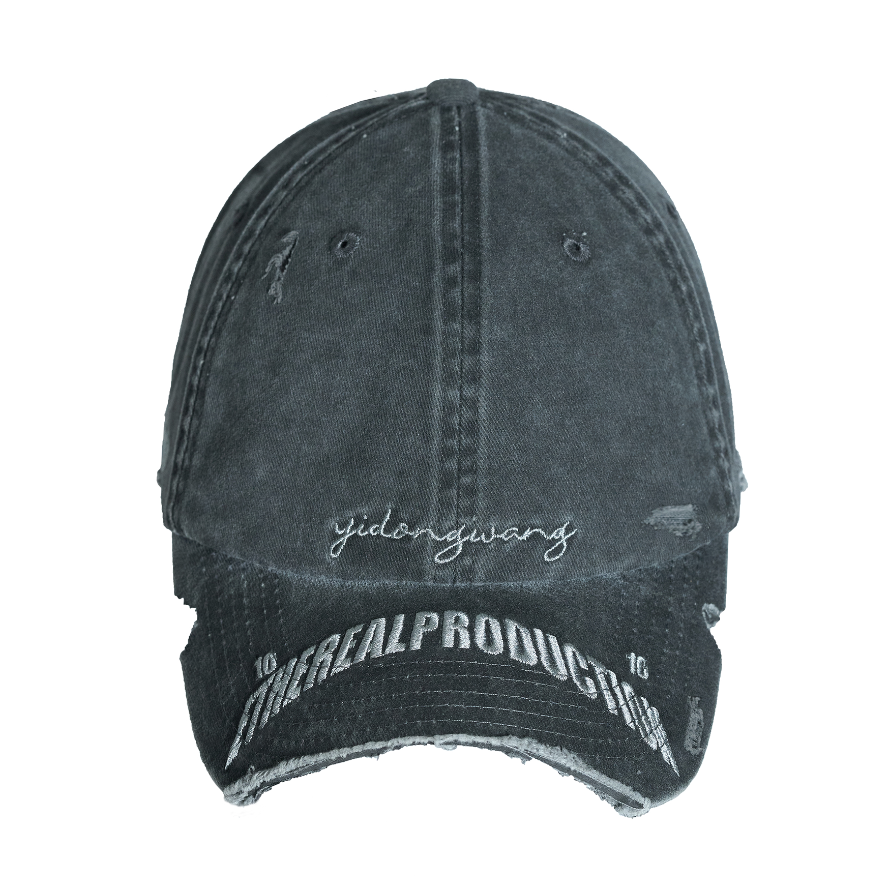 ETHEREAL Embroidered Versatile Short-brimmed Hat