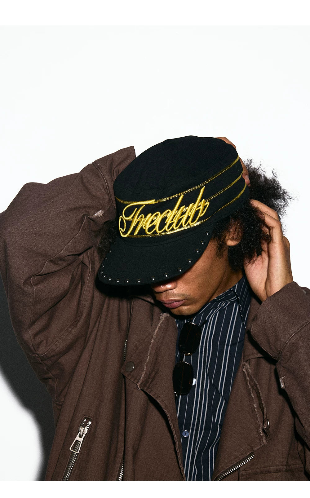 TREclub Embroidered Rivet Outdoor Hat