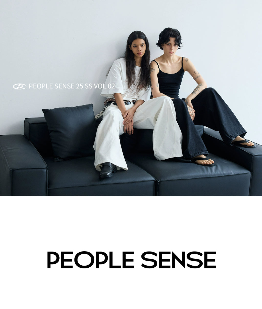 PEOPLESENSE original cow denim deconstruction open line wide-leg jeans retro pendant baggy scimitar pants