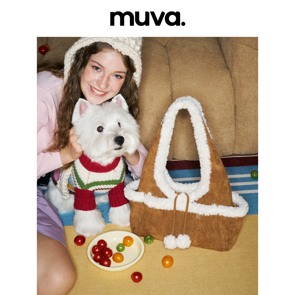 MUVA Cute Plush Tote Bag