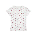 HeyHenry Puppy Footprint Front Shoulder Slim Tee