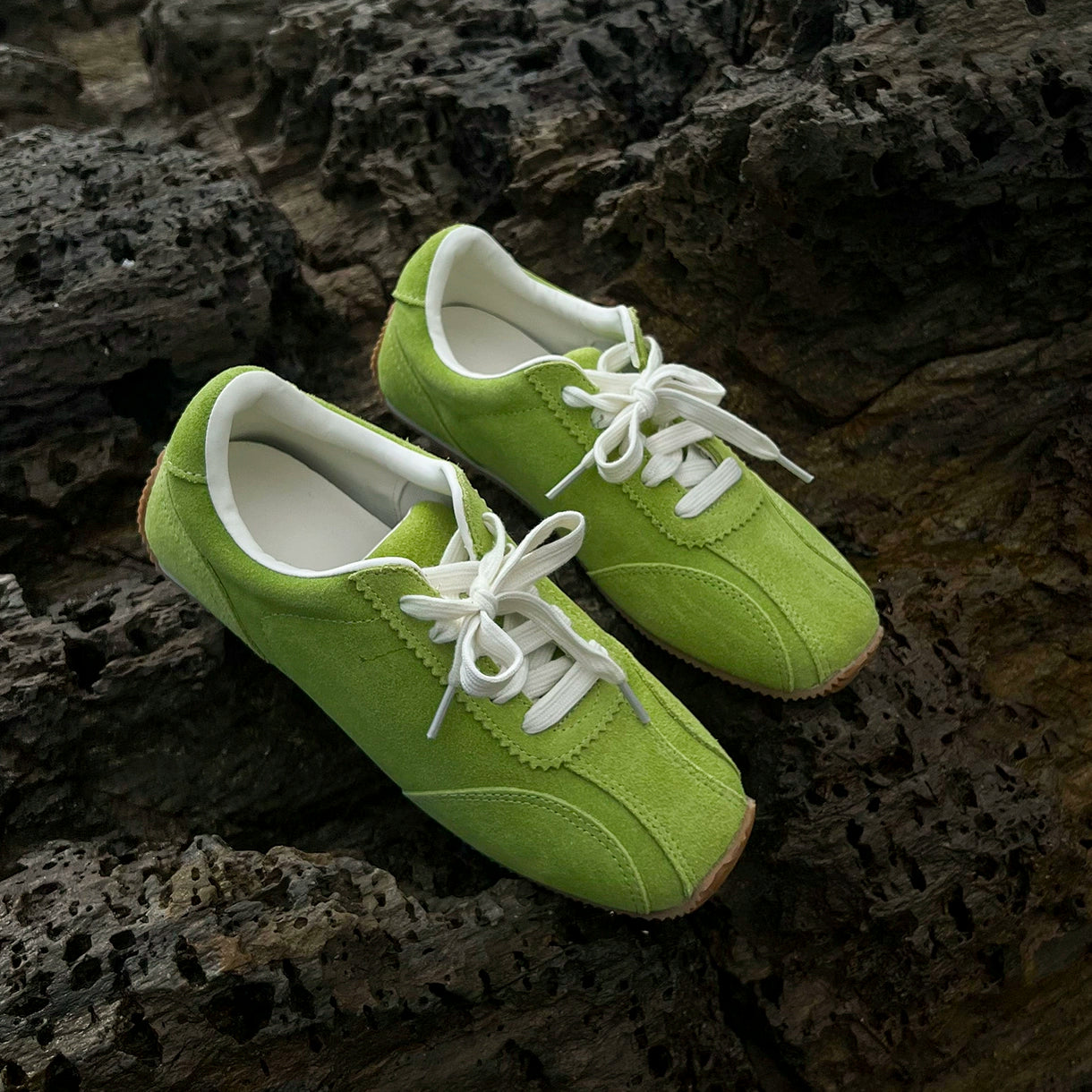 Lidaren Produced Leather Retro Outdoor Soft-soled Casual Shoes