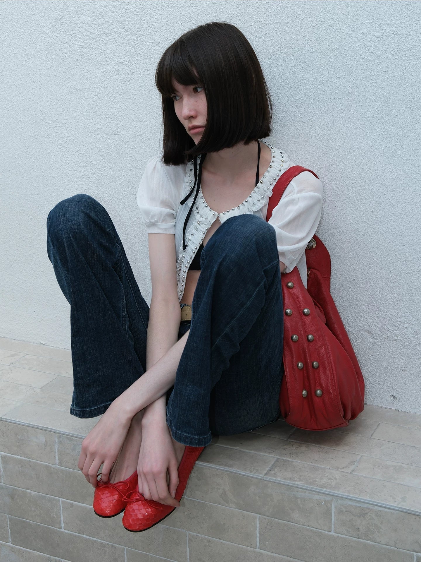 Maltelle Bow Round Head Shoes