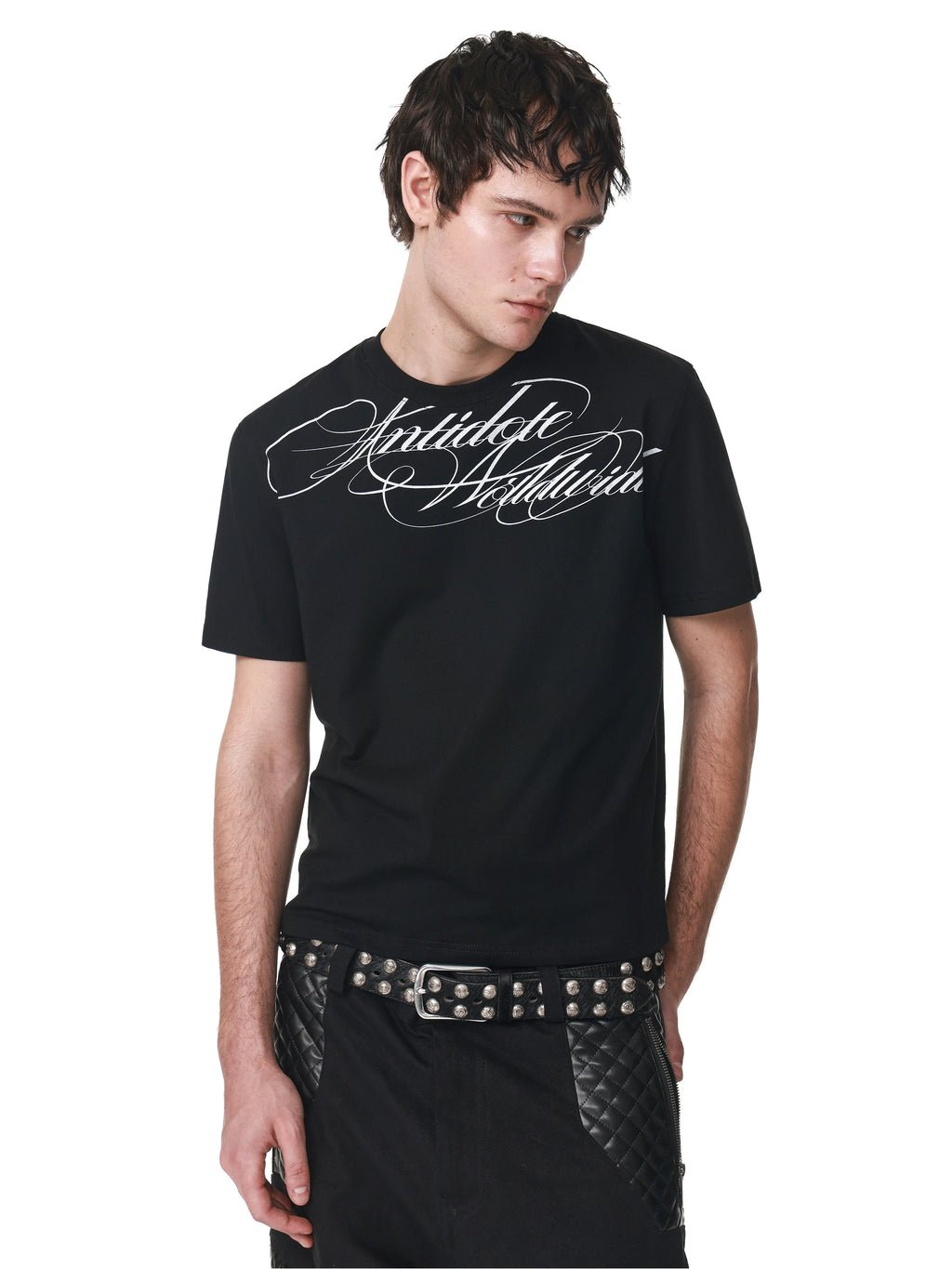 ANTIDOTE Print Front Shoulder Tee