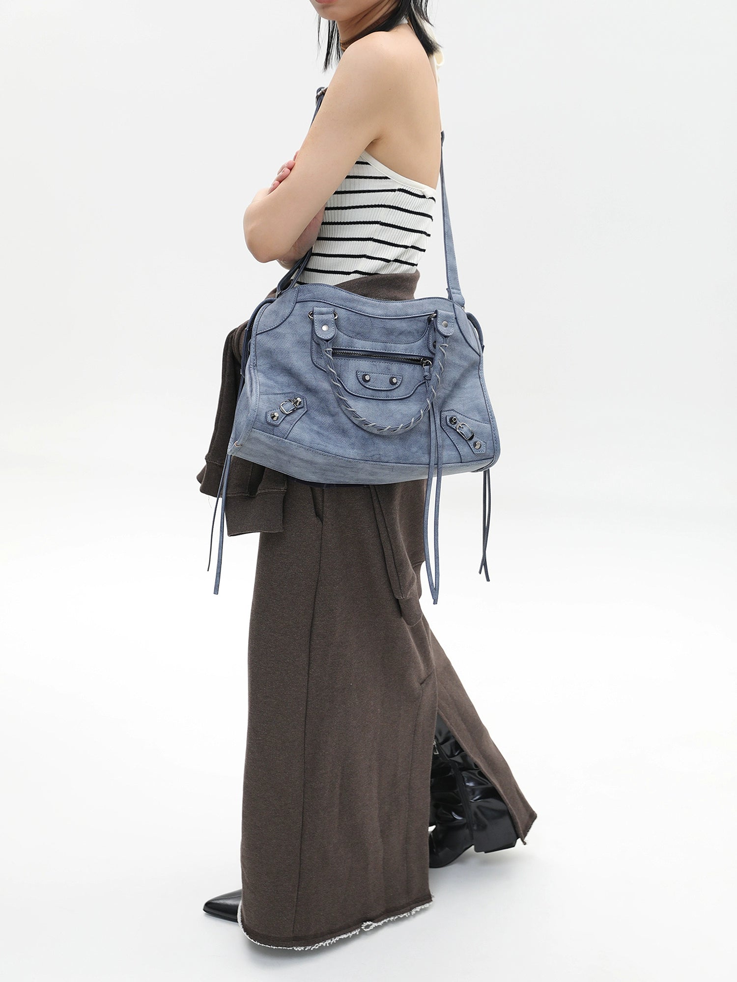 JANDRESS Retro Commuter Shoulder Messenger Bag