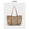 LOSEA Woven Large Capacity Tote Bag