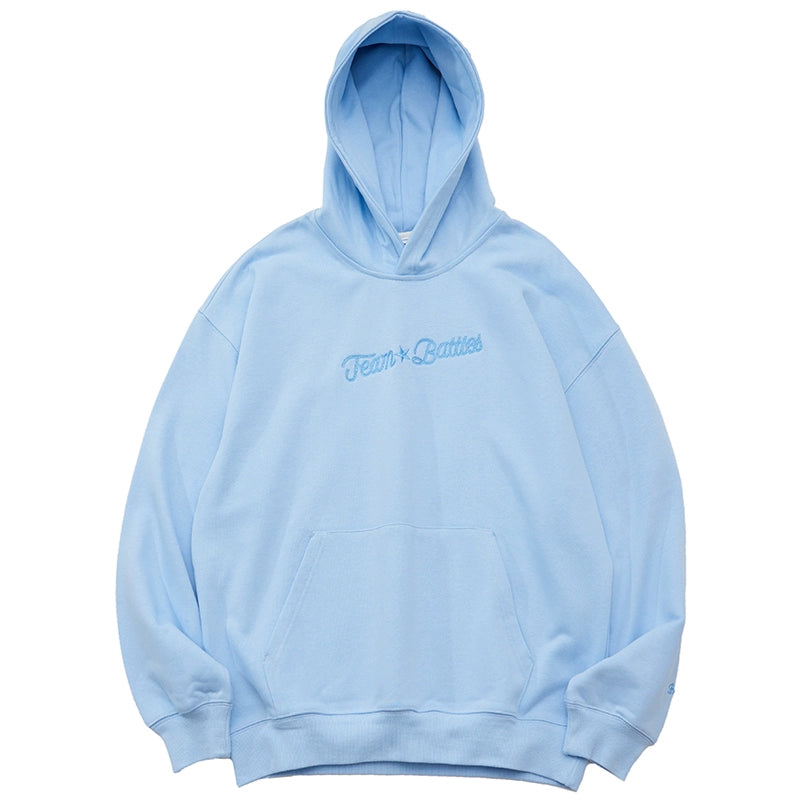 Battles Chain Embroidered Terry Hooded Sweater