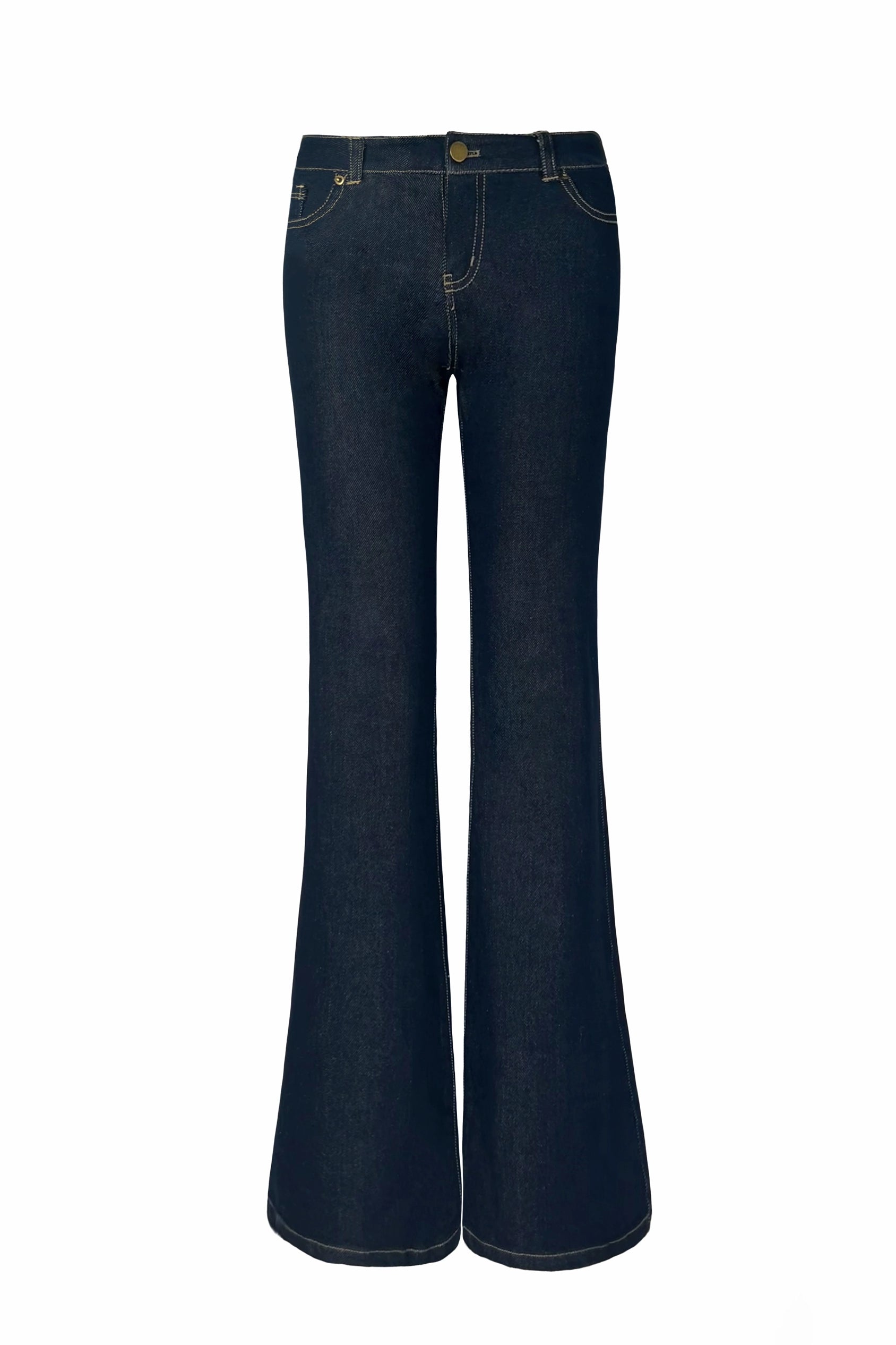 Jim Kennet Low-rise Straight-leg Jeans