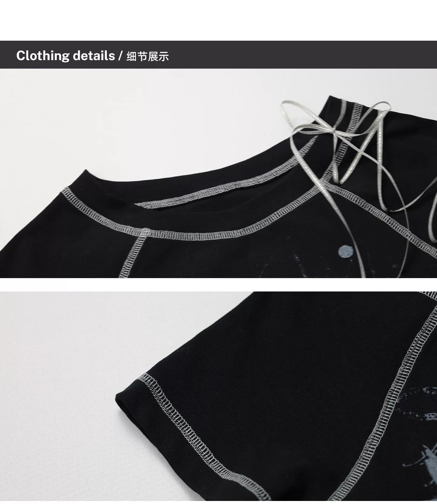 Girlyhalo Vintage Strappy Slim Fit Tee