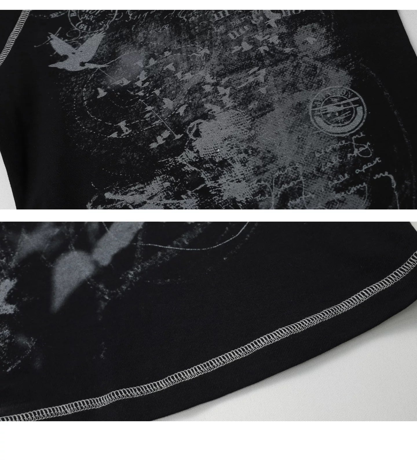 Girlyhalo Vintage Strappy Slim Fit Tee