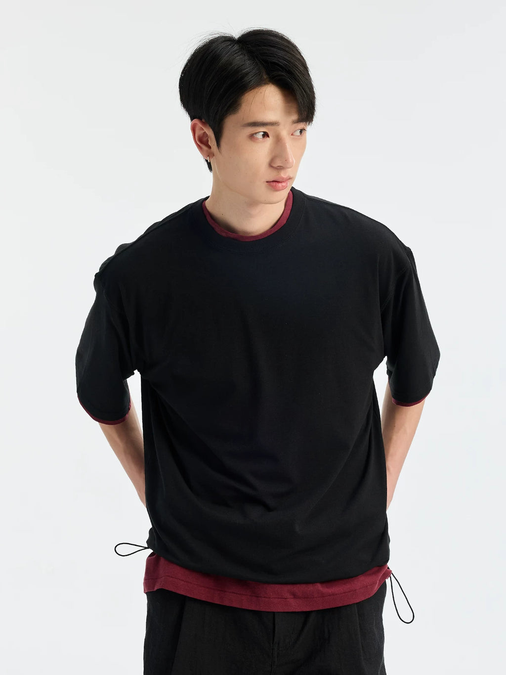 BUTTBILL Moisture Absorption Quick Drying Casual Tee