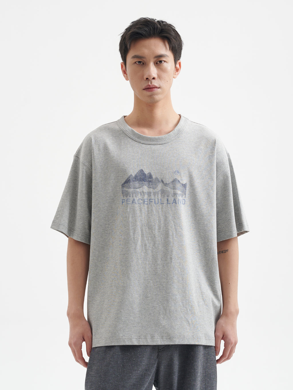 BUTTBILL 25SS Mountains non-sensory water pulp Sorona UPF50 Tee