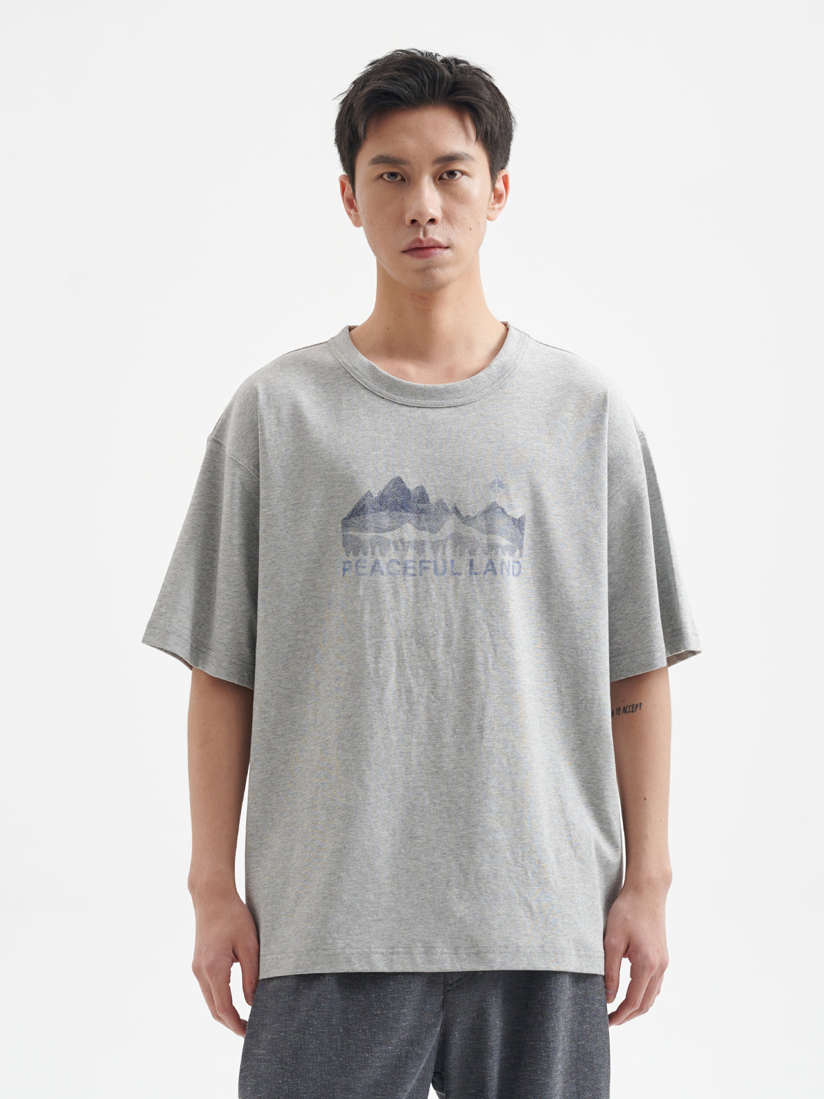 BUTTBILL 25SS Mountains non-sensory water pulp Sorona UPF50 Tee