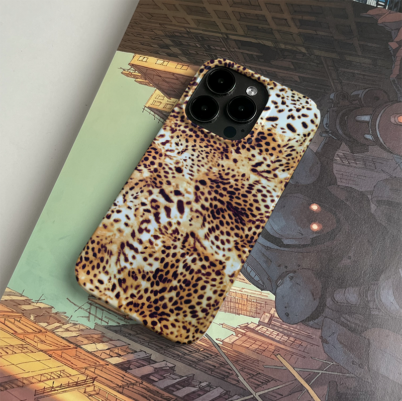 Pbcase Leopard Print Niche High-end IPhone Case