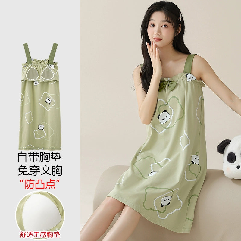 Urban Butterfly with Chest Pad Cute Outside Loungewear