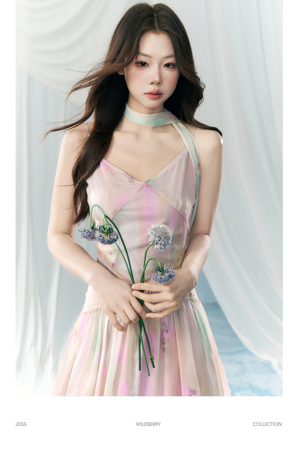 Wildberry Waist Suspender Dress