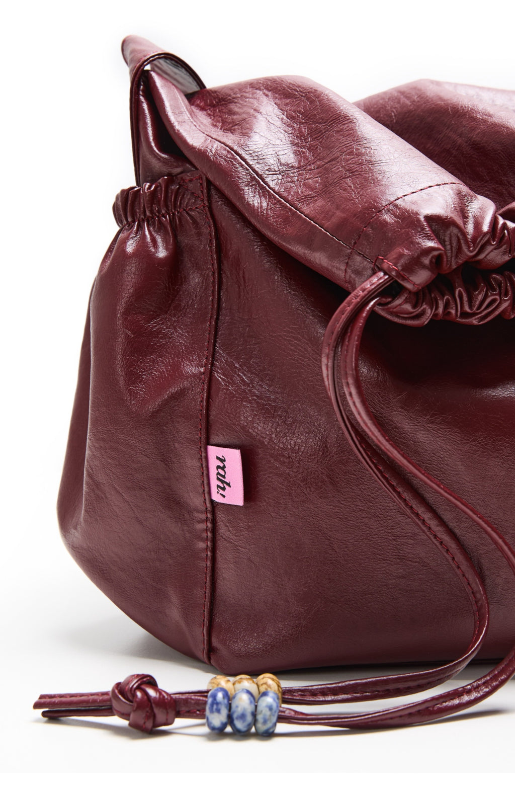 DirtySix Mani stacked bag contrasting natural stone Bag