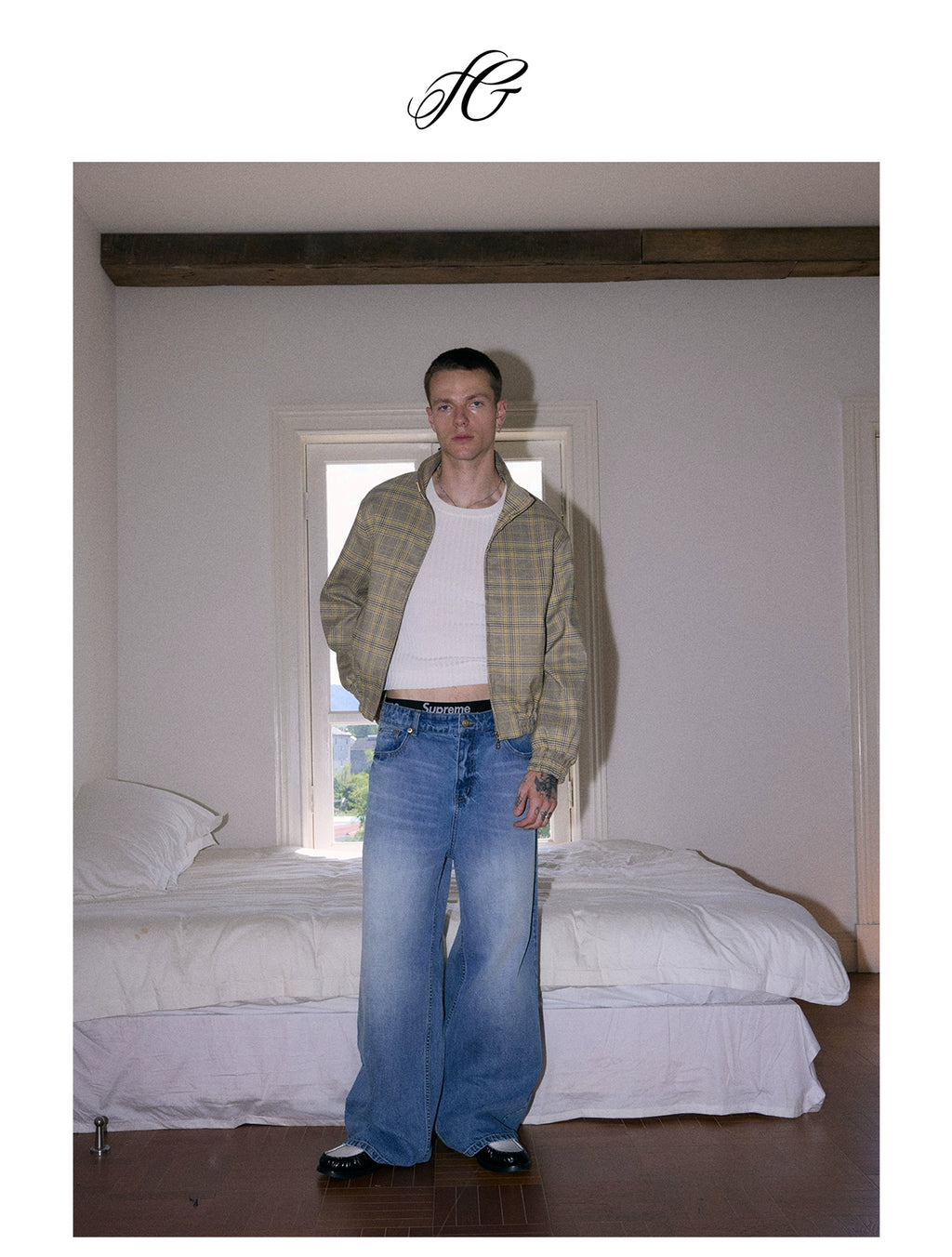 InsGale Short Zip-up Stand-up Jacket