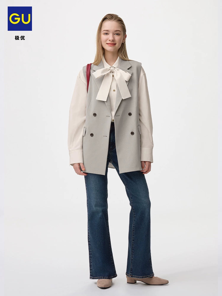 GU Slim Flared Jeans