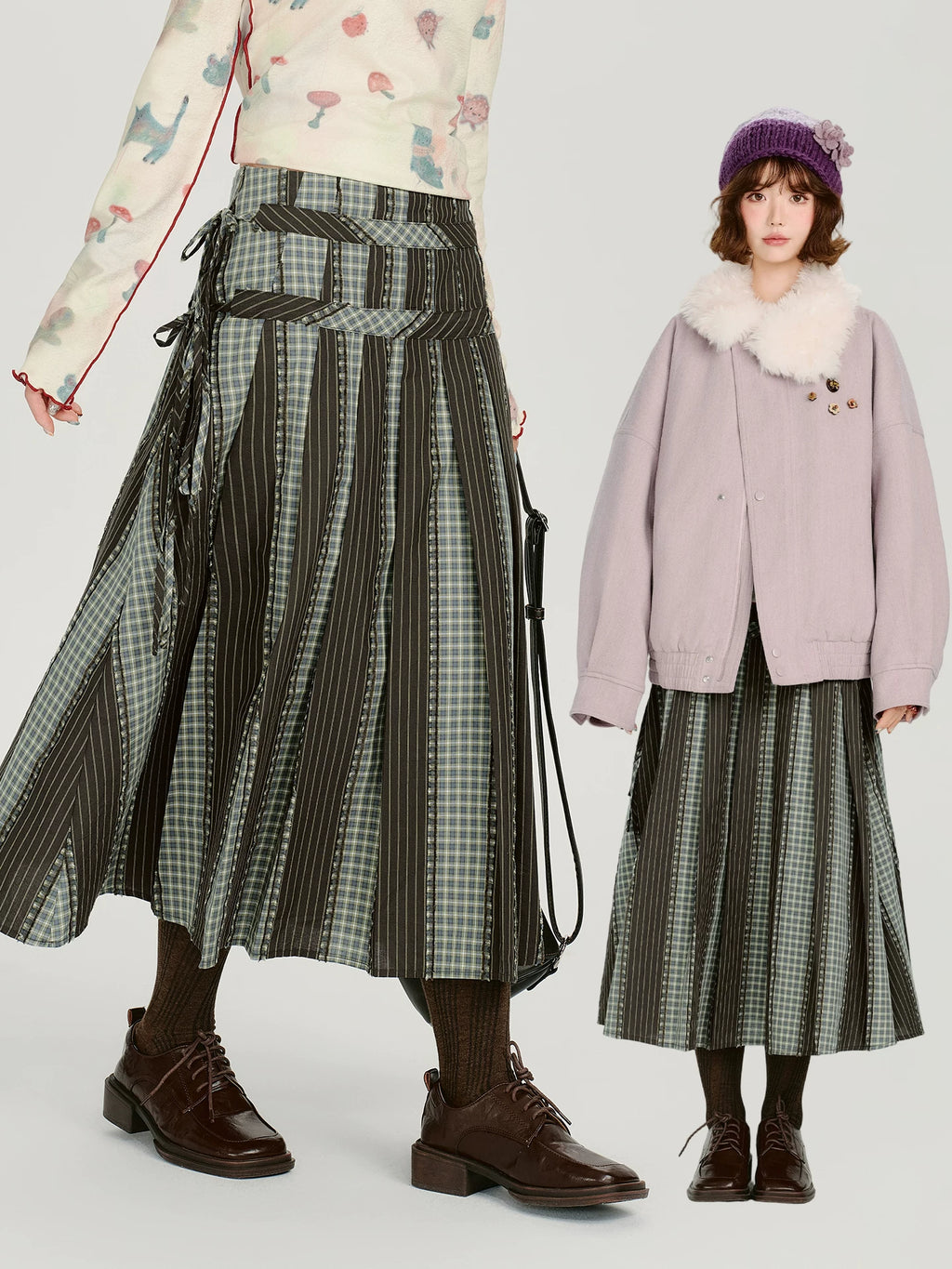 Girlyhalo Plaid Dress