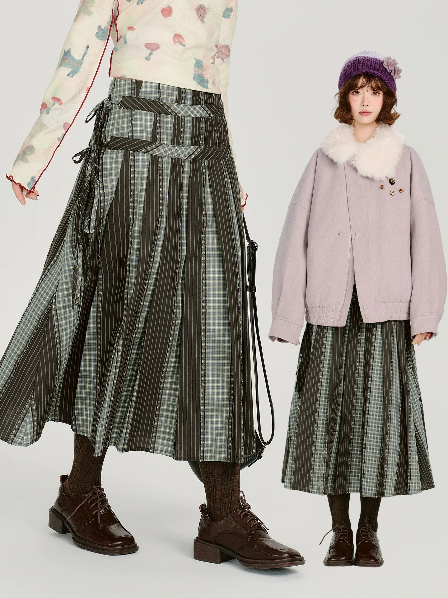 Girlyhalo Plaid Dress