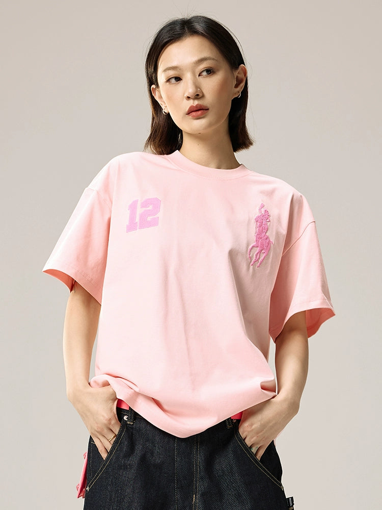 Remedy Guochao Embroidery Loose Tee