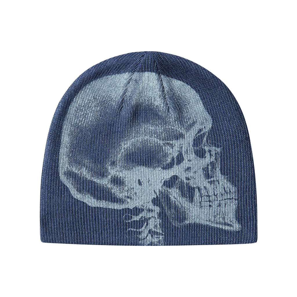 Empty Eyes Luminous Skeleton Printed Cold Cap