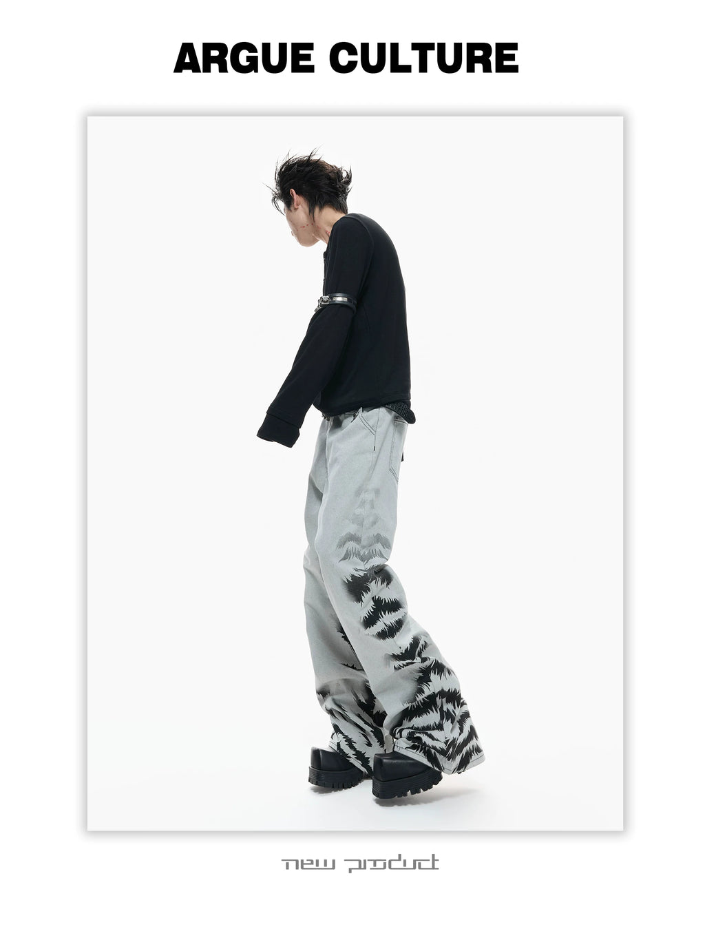 ArguECulturE Tie-dye Straight Jeans