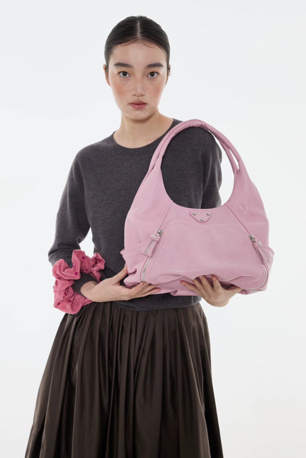 DirtySix Vintage Large Capacity Versatile Underarm Bag