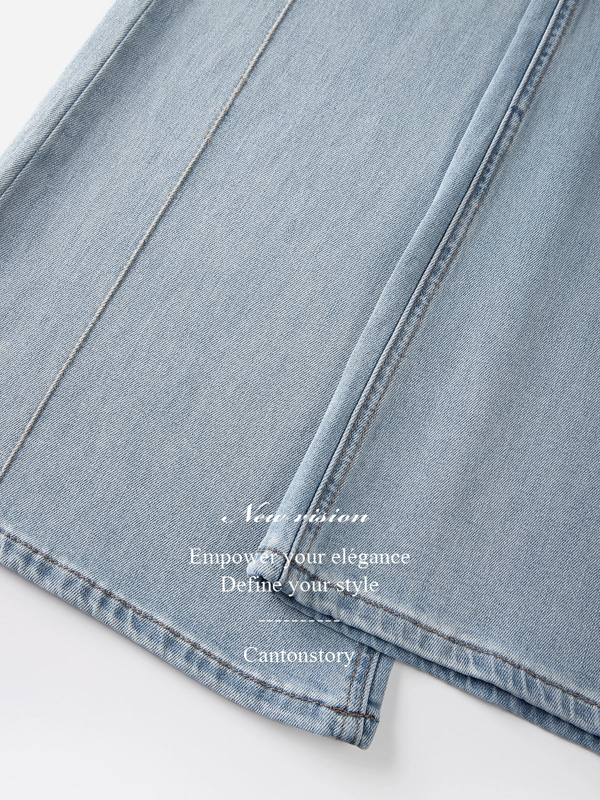 Cantonstory Vintage Loose Skinny Jeans