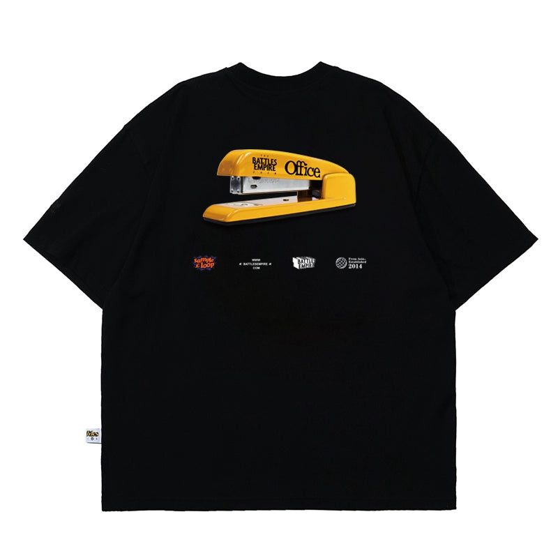 Battles Stapler Digital Printing Tee