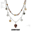 SUMIYAKI Natural Citrine Energy Stone Lucky Beads