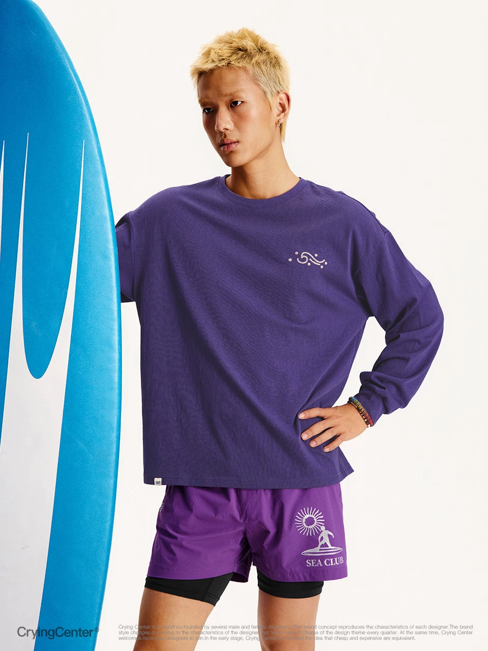 CryingCenter Ocean Totem Sports Leisure Long Sleeve