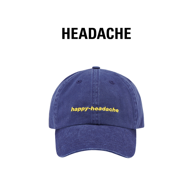 HEADACHE Vintage Embroidered Baseball Cap