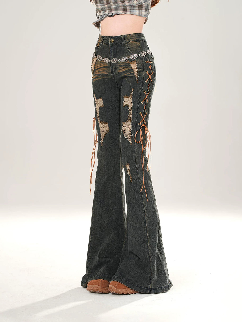 Kellykitty Slim Ripped Jeans