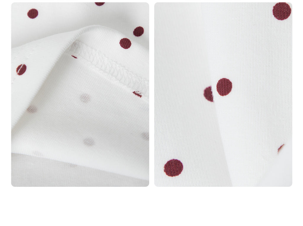 HeyHenry Polka Dot Slim Slim Versatile Tee