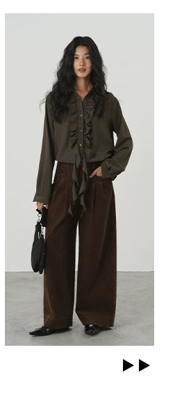 EIGHTHMONTH Vintage Corduroy Wide Leg Pants