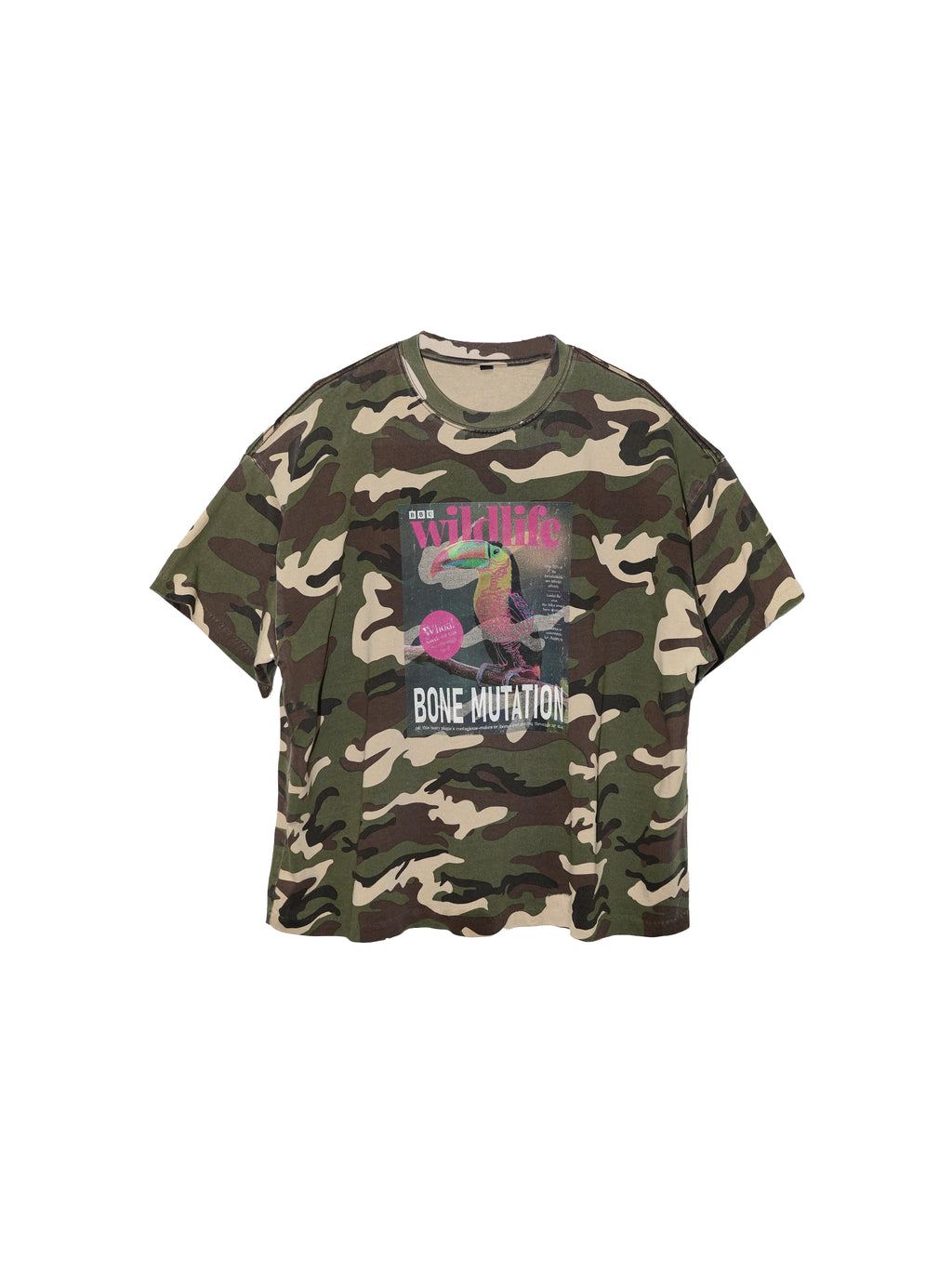 LIBERAFIT Poster Skeleton Print Loose Tee