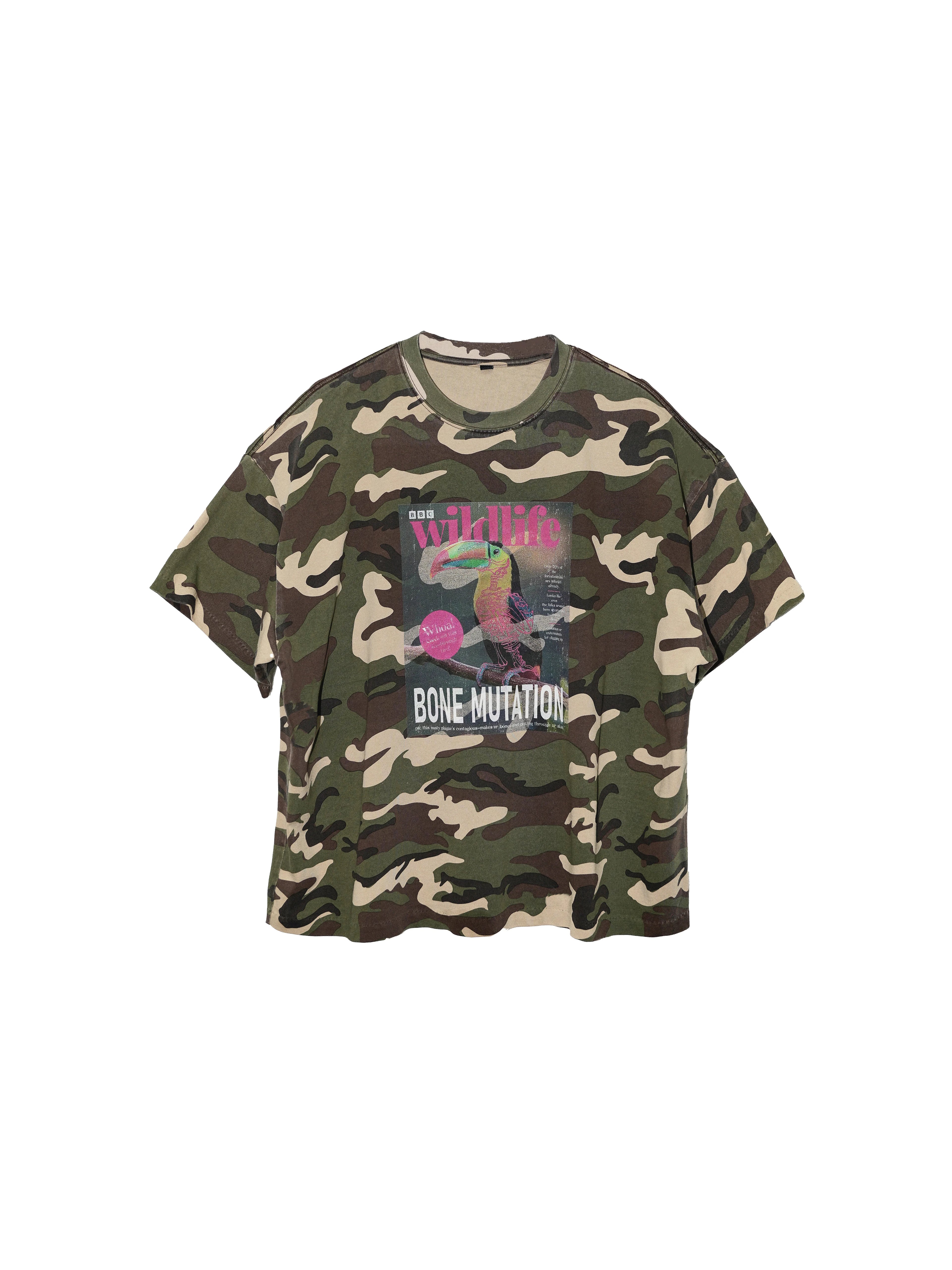 LIBERAFIT Poster Skeleton Print Loose Tee