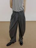 COLN Casual Versatile Loose Scimitar Pants