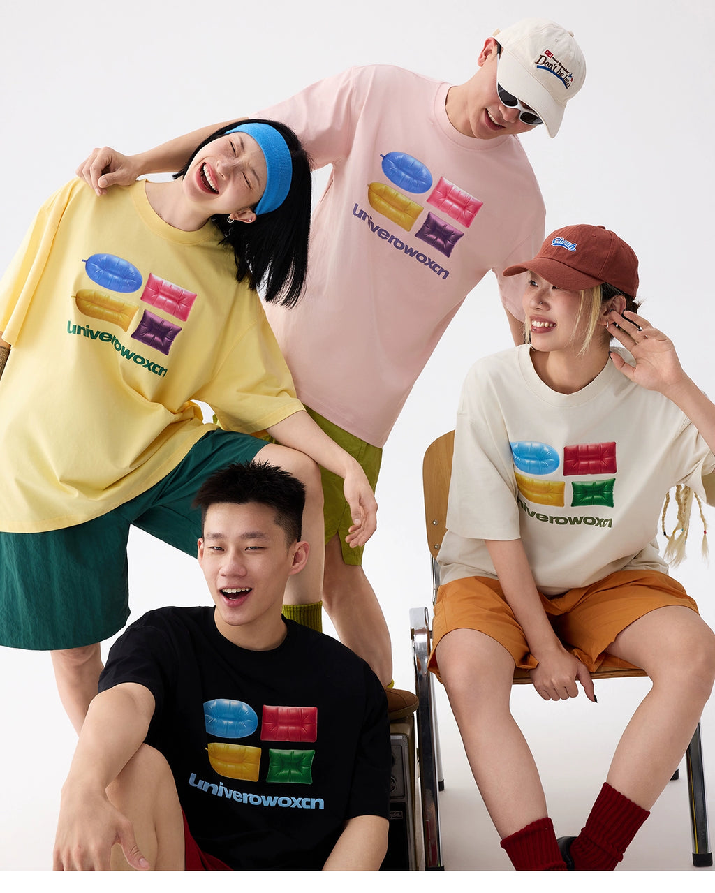 OWOX Versatile Casual Printing Loose Tee