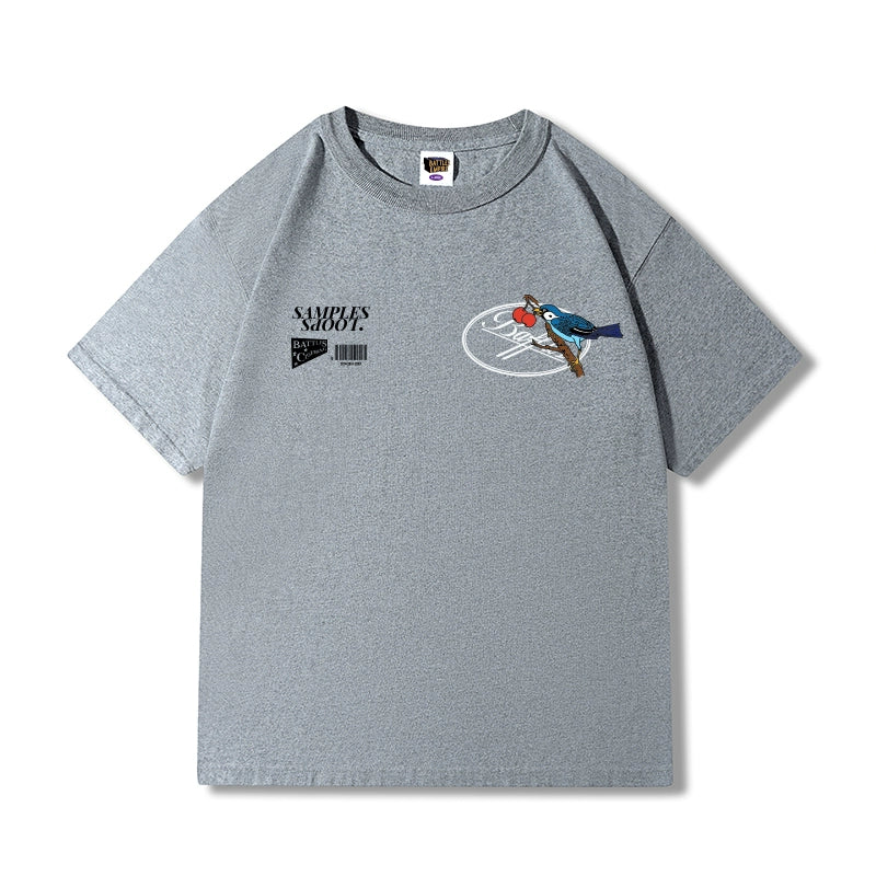 Battles Potted Sparrow Retro Casual Tee