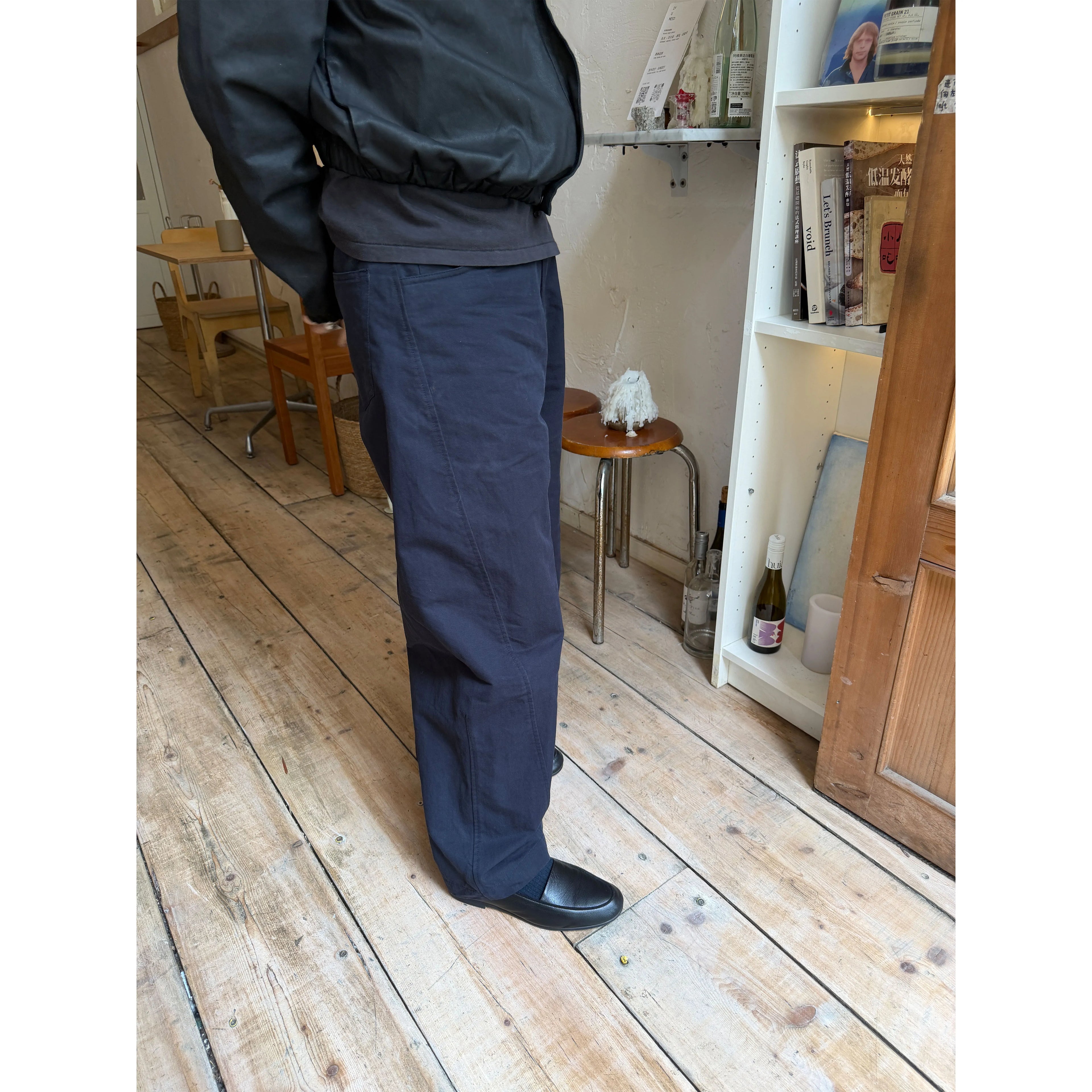Anniehall Loose Casual Scimitar Pants