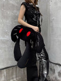 Antiphase Punk Rabbit Four-eared Rabbit Enlarged Version Multi-back Bag